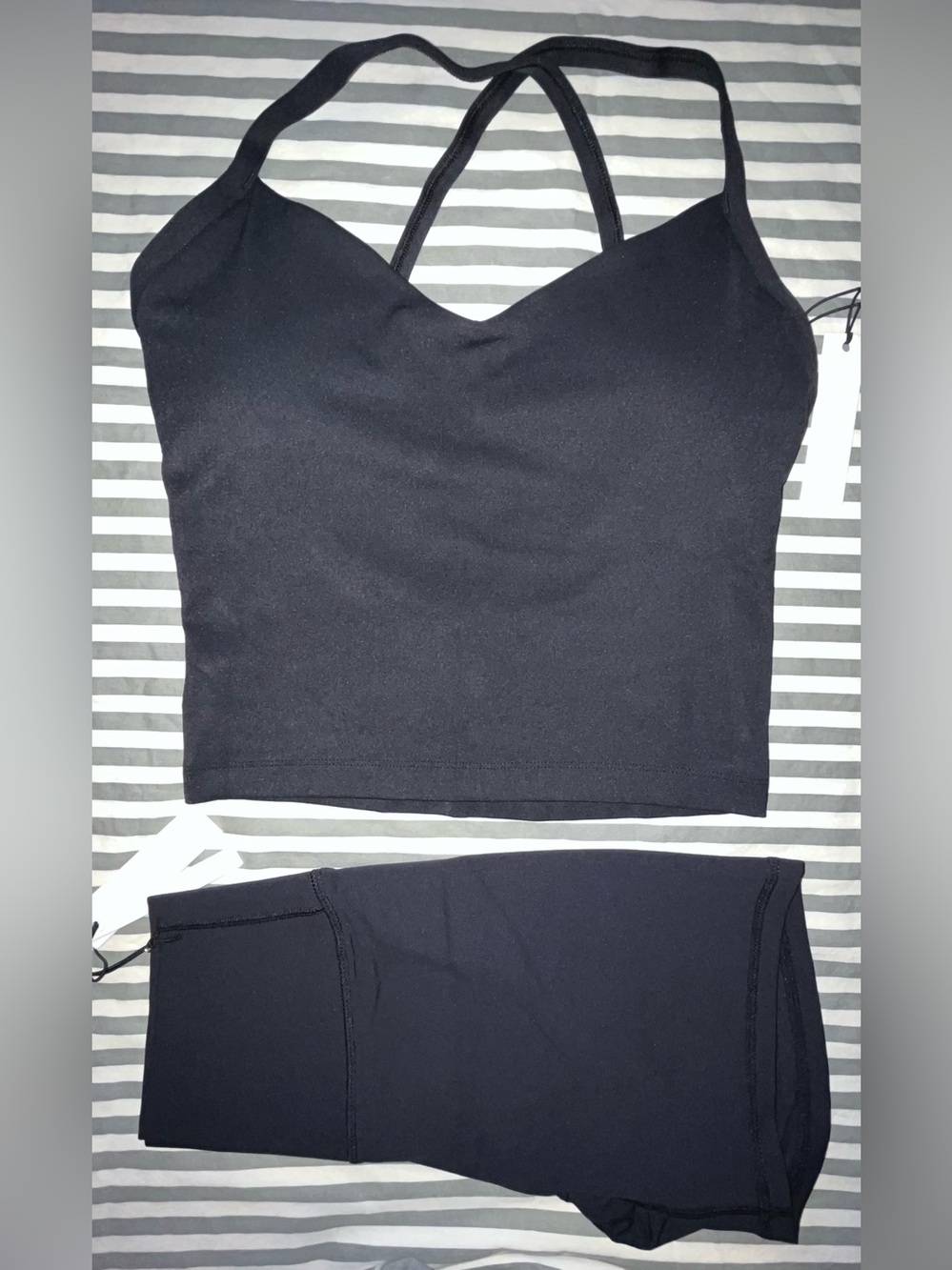 Paragon Fitwear RecStretch Studio Top + Formlux 5" Shorts in Black Size M